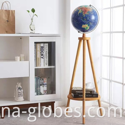 floor standing globe